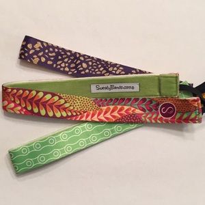 Three Pack of Thin Sweaty Bands